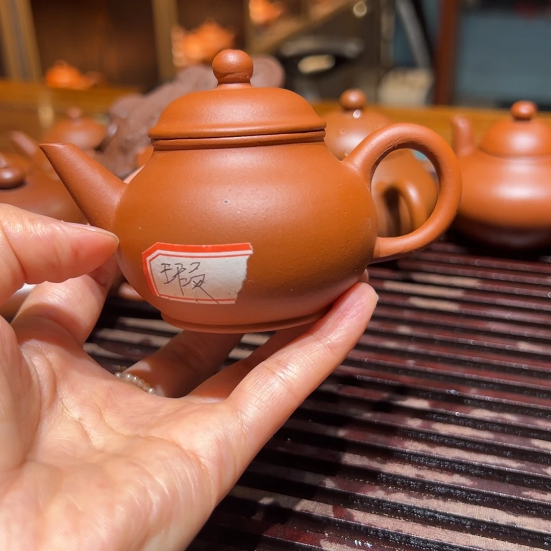 紫砂公道杯九十年代红泥芭乐115cc