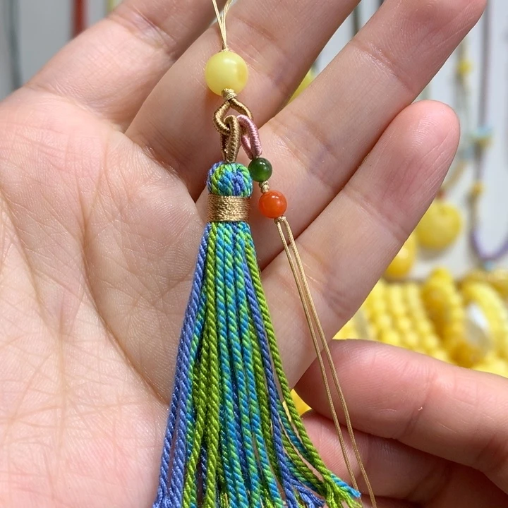 蜜蜡未镶嵌手链特价挂绳