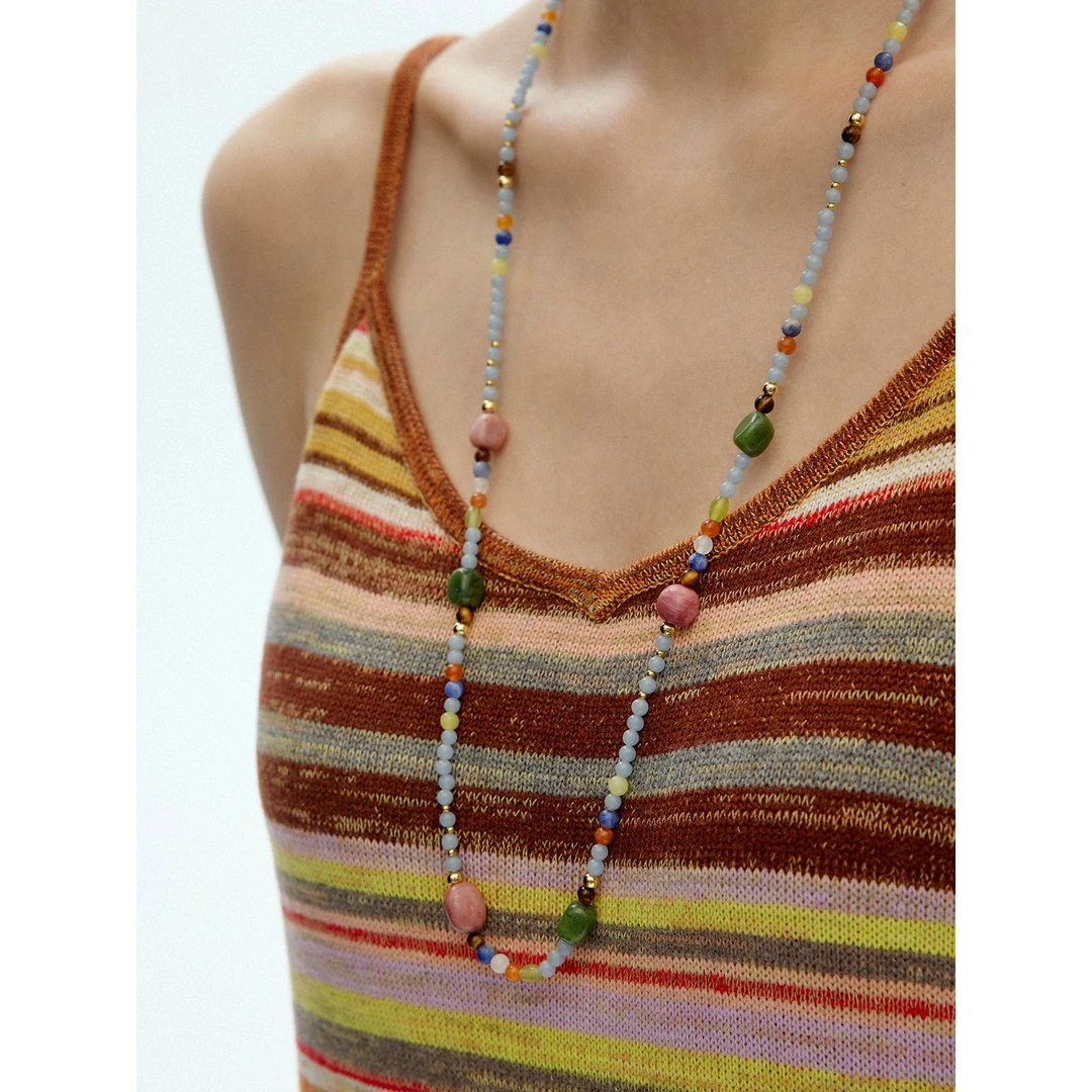 合金项链 so am i 斑斓长项链 原创设计 盎然系列