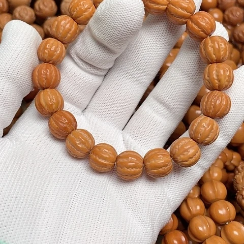 【闪购商品】猴头核桃手串小*吖京八棱