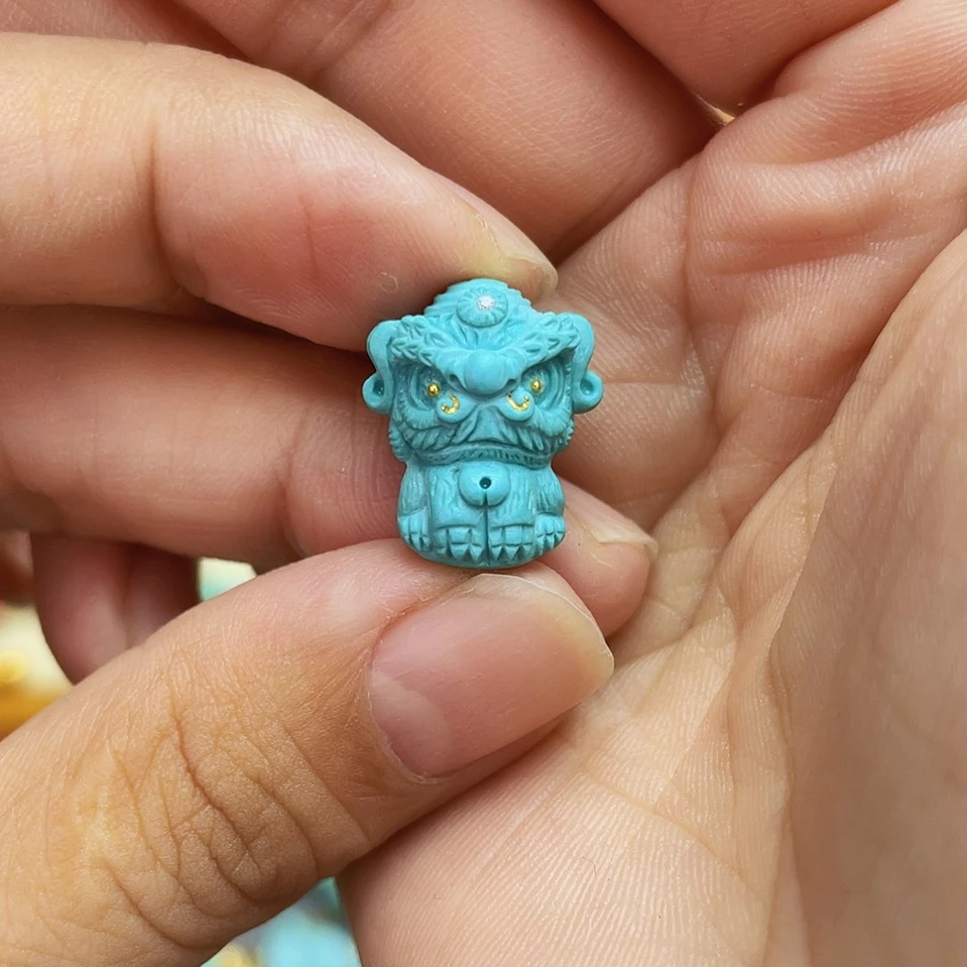 绿松石未镶嵌吊坠(不含链)郭**颜