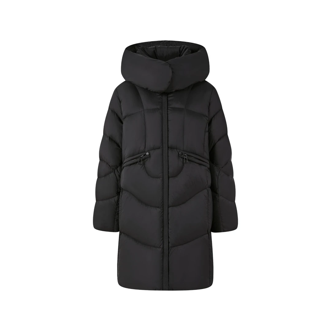 LY 2025年冬季新款中长款泡芙90绒时尚保暖羽绒服6660