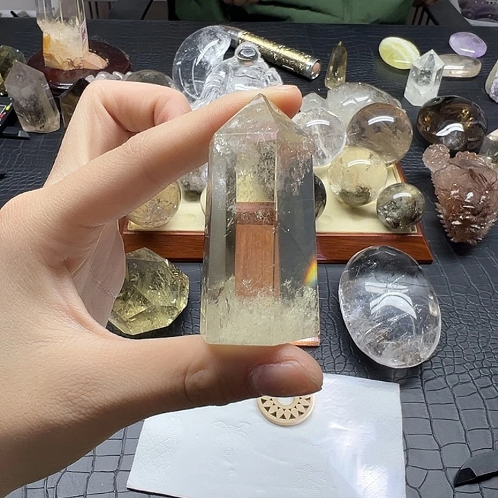 水晶未镶嵌珠宝半成品70水晶