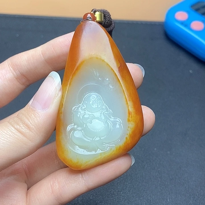 和田玉挂件未镶嵌N