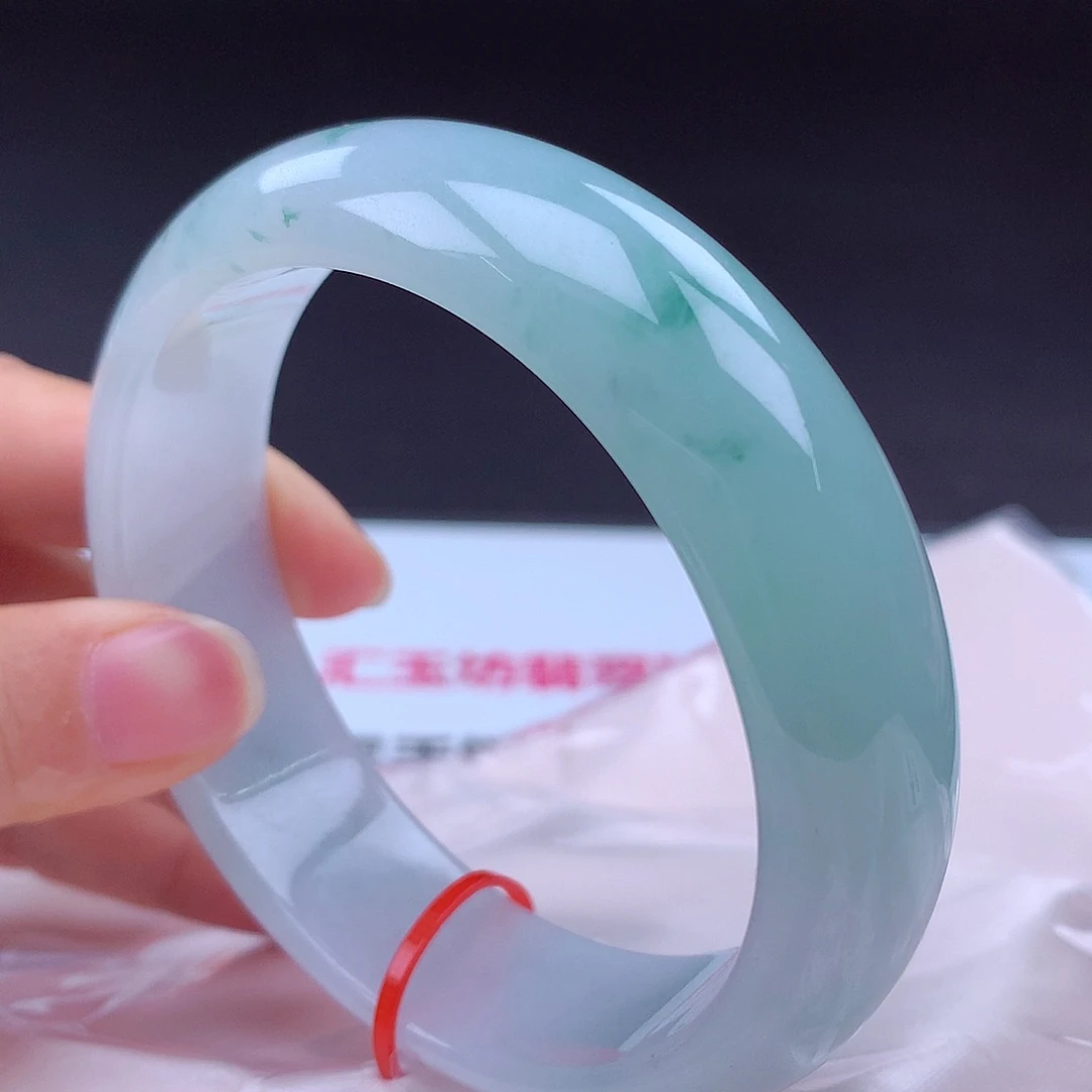 翡翠未镶嵌手镯002015轮胎