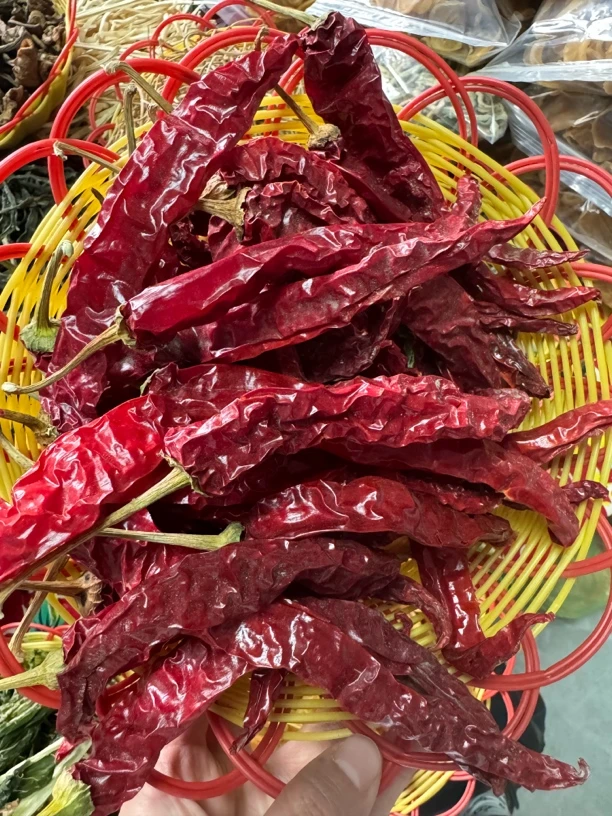 东北农家干红辣椒（八九分干）