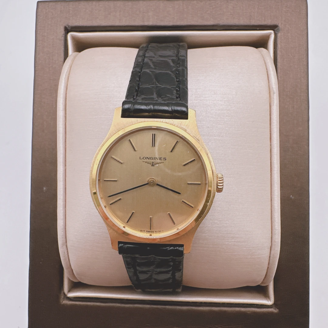 95新 Longines/浪琴 浪琴02828手动机械赠送表带赠送手链