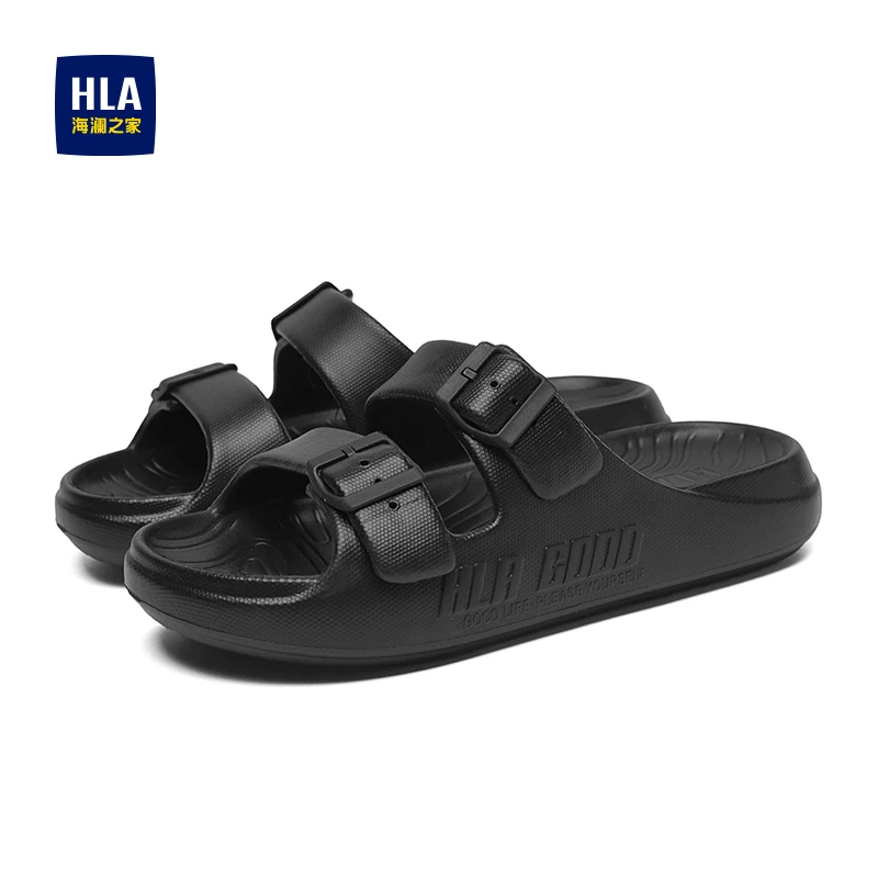HLA/海澜之家拖鞋男2025夏季新款一字拖鞋外穿沙滩鞋居家防滑拖鞋
