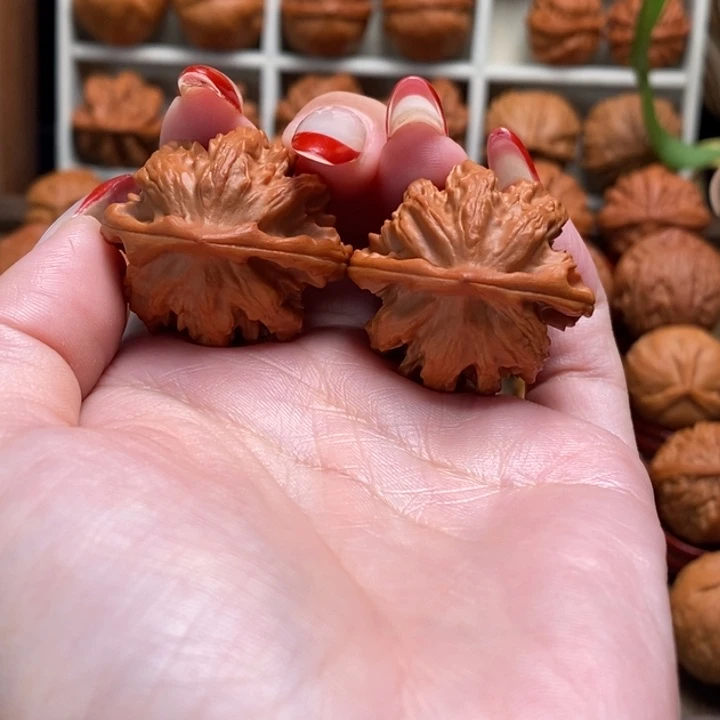 把件文玩核桃火焰纹