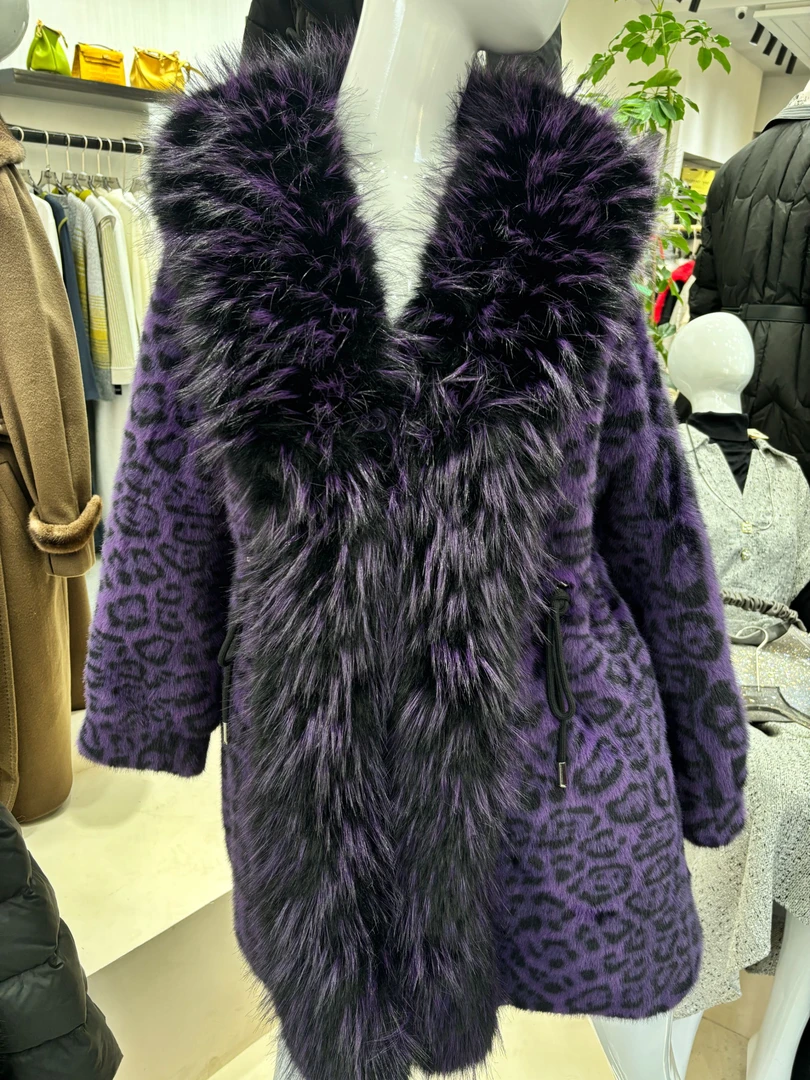 豹纹短外套女士336699