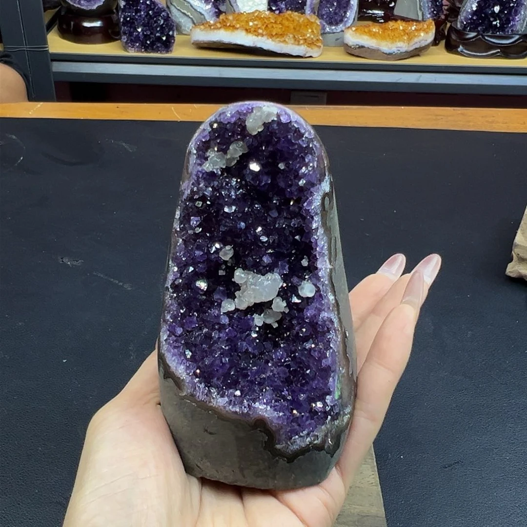 紫晶摆件未镶嵌福利