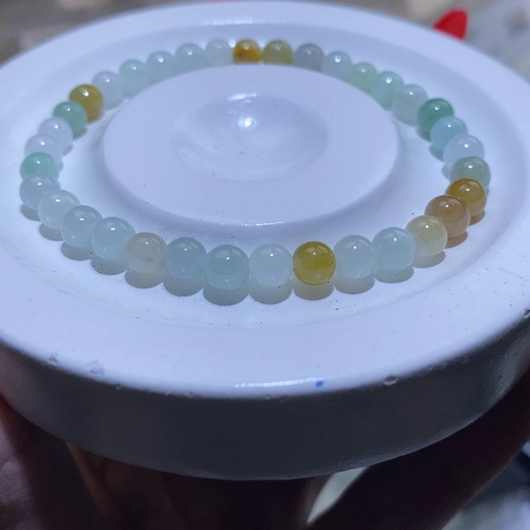 未镶嵌手串翡翠天然缅甸翡翠a货