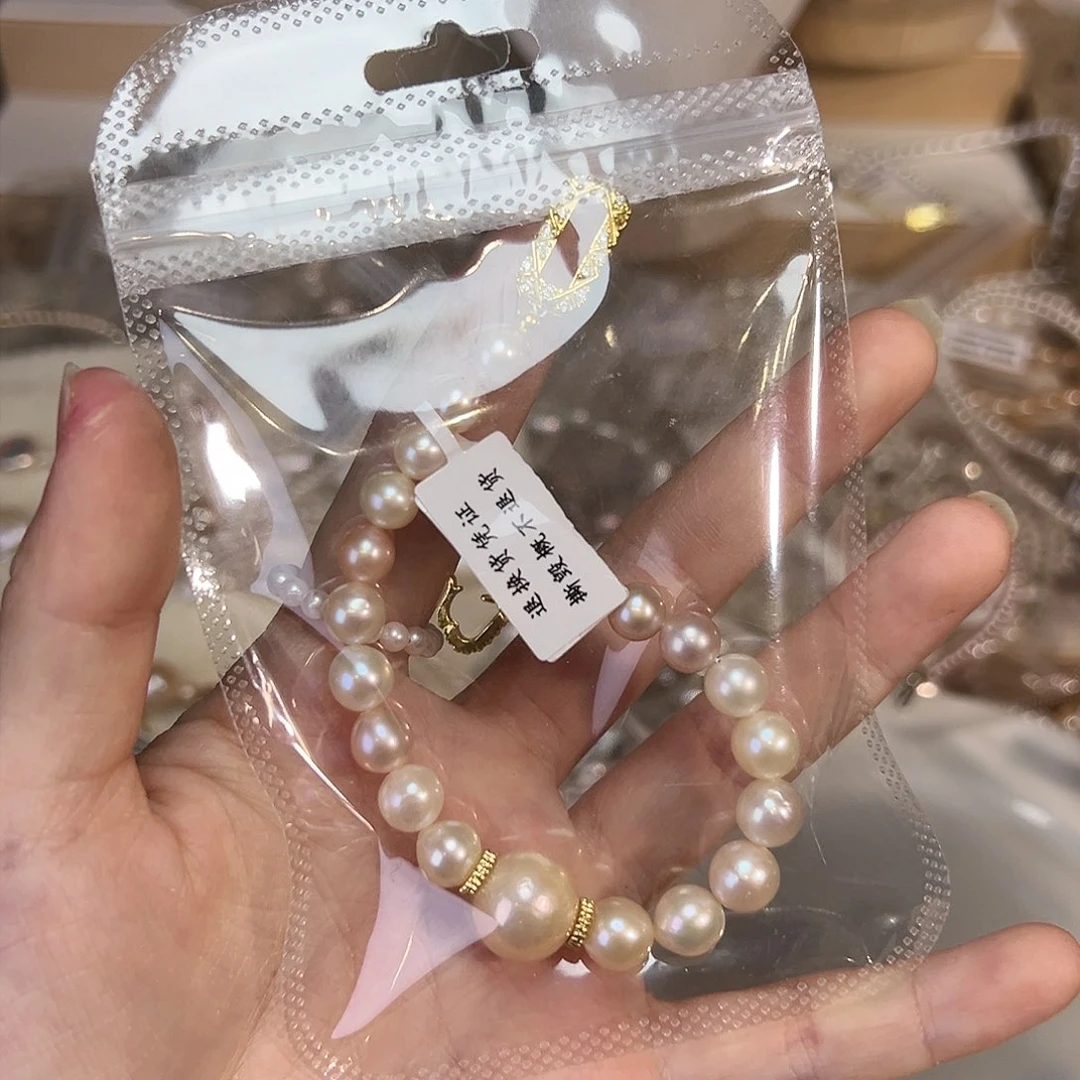 淡水珍珠耳饰未镶嵌芷*