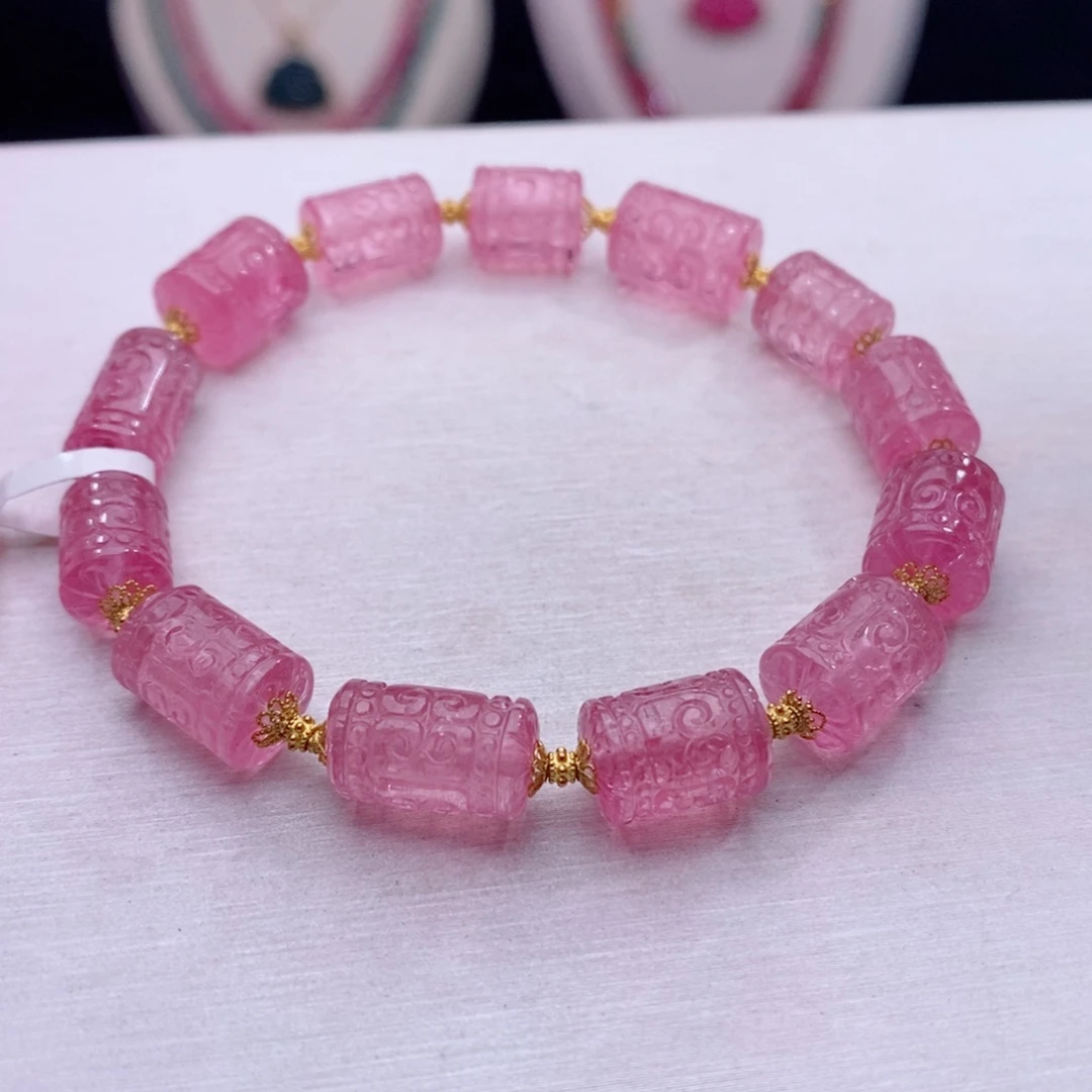 18K金镶嵌手链碧玺A手链