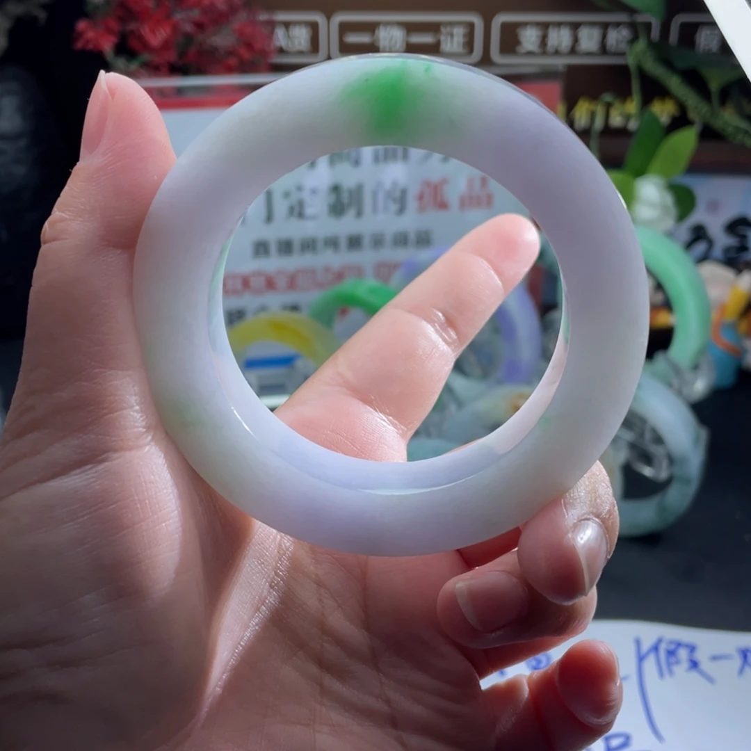 明***3定制翡翠未镶嵌正圈