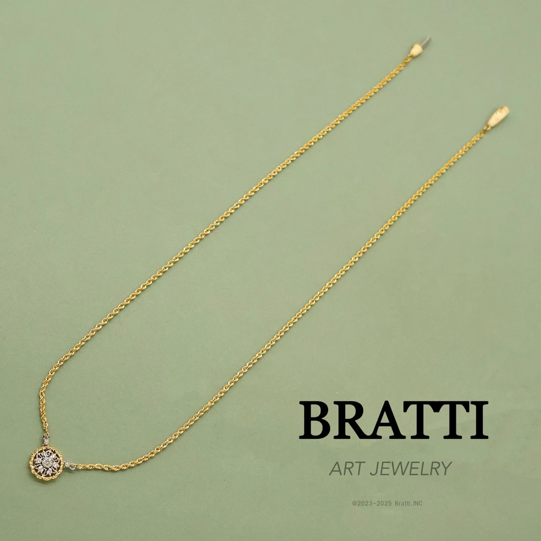 Bratti珠宝18K金钻石项链（41cm）-KX250105