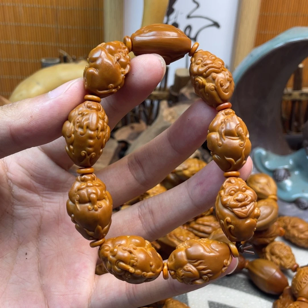 橄榄核手串/手链橄榄核雕工艺手串5119