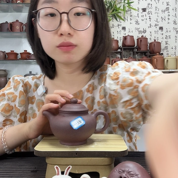 茶杯紫砂原矿鲨皮青掇只紫砂壶微瑕没礼盒不退货内推