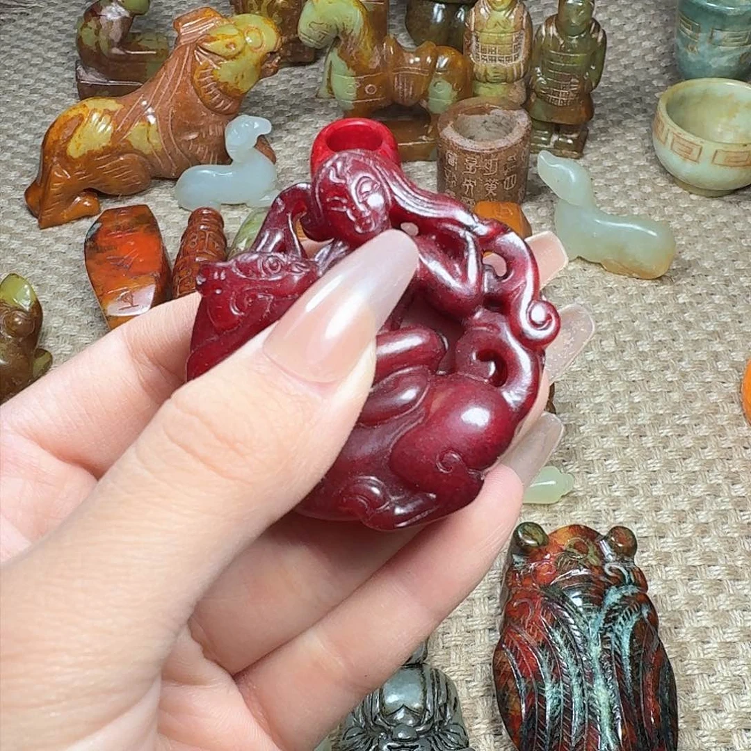 白玉菩提吊坠挂件