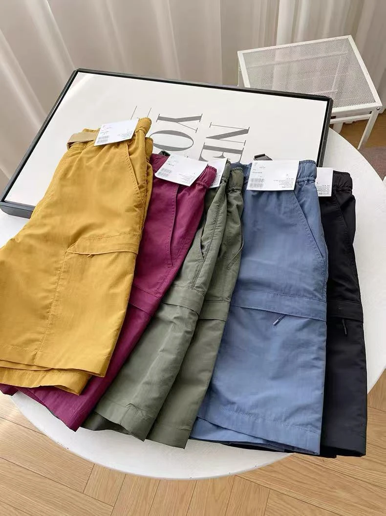 夏季五分裤短裤时尚常规款百搭薄款速干休闲简约风短裤