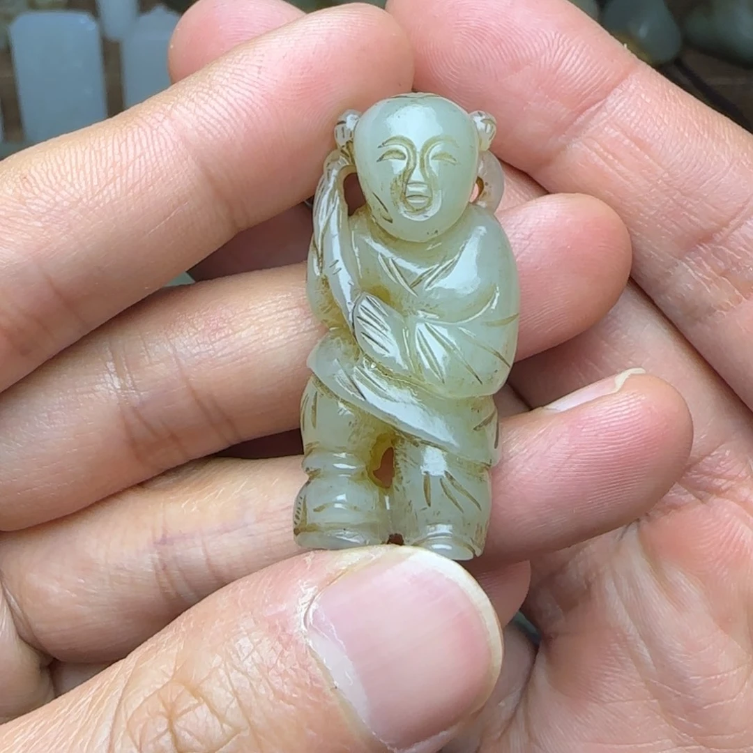 和田玉挂件未镶嵌