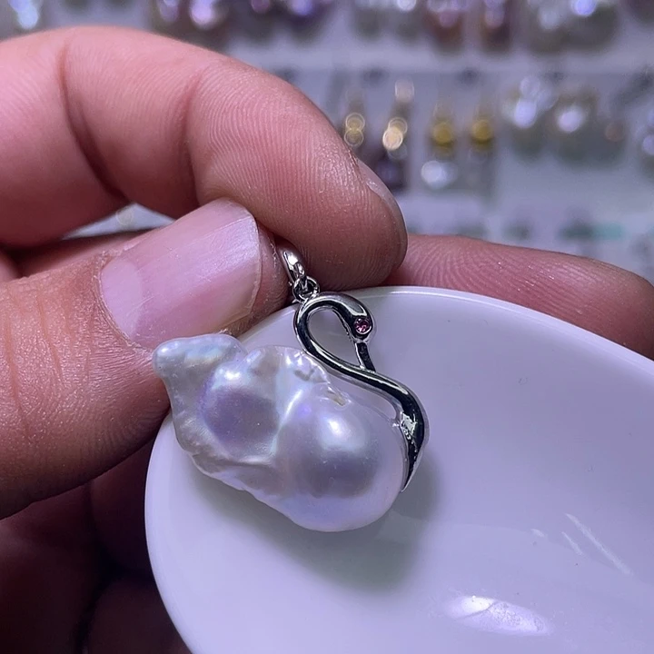 淡水珍珠未镶嵌颈饰03