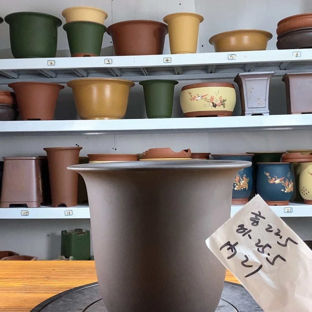 紫砂花盆紫砂兰花盆7