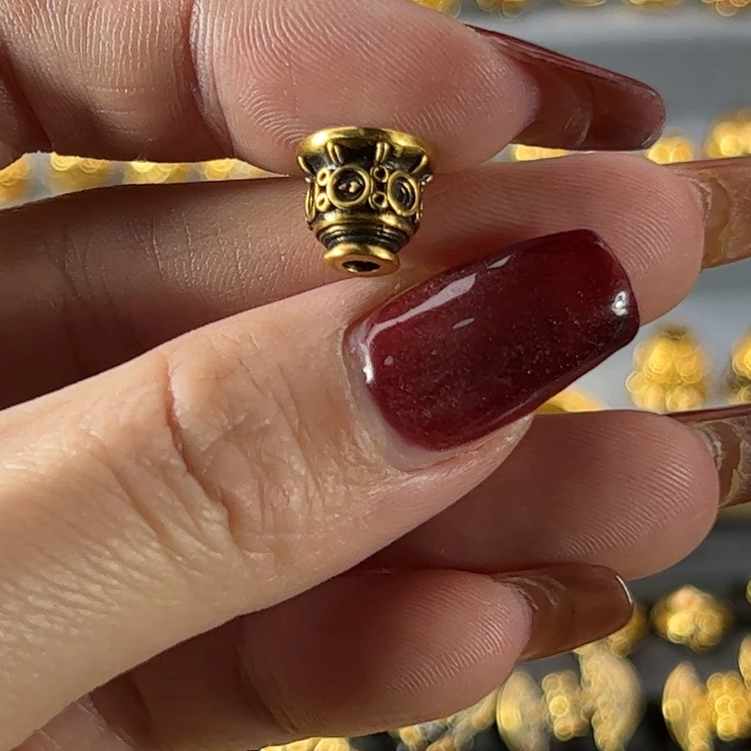 足银玻璃中号佛塔