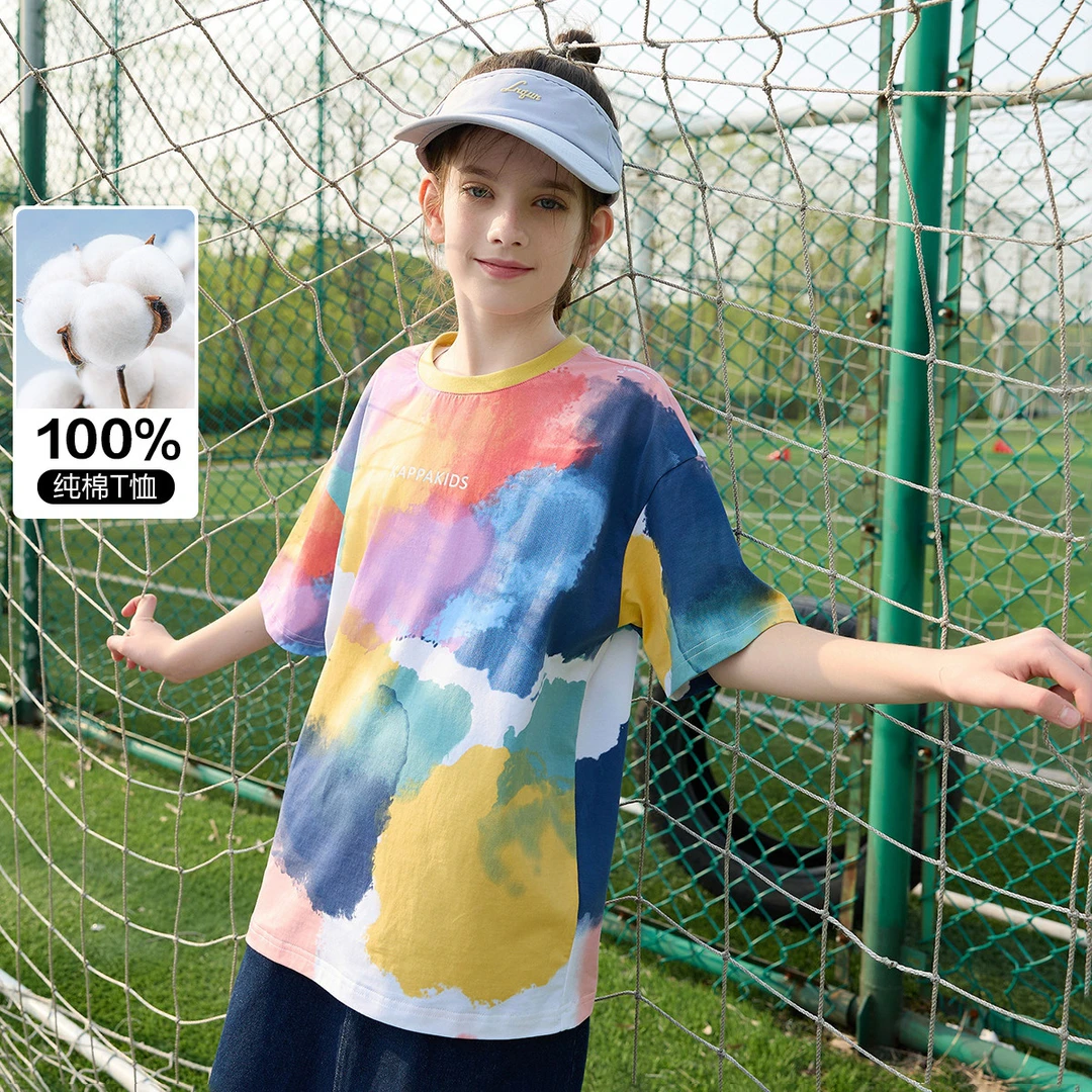 卡帕夏季儿童休闲短袖