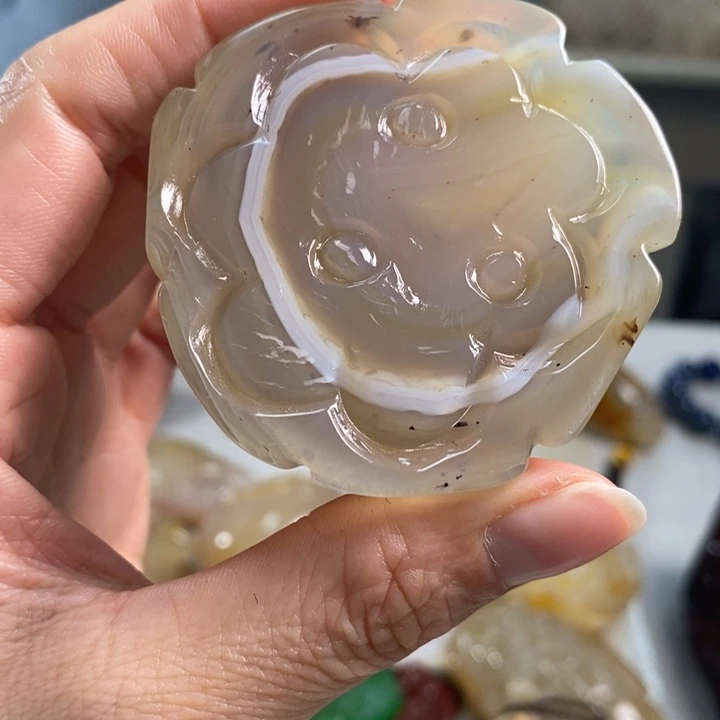 玛瑙/玉髓吊坠(不含链)未镶嵌