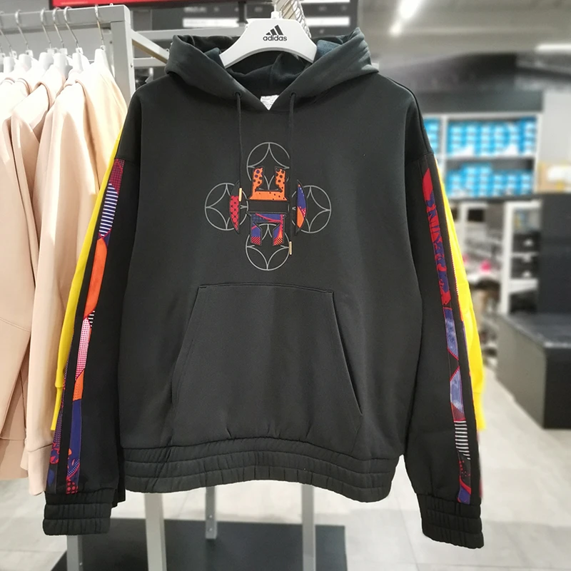 【瑕疵慎拍】Adidas阿迪达斯卫衣H37612-022-M-下摆起球