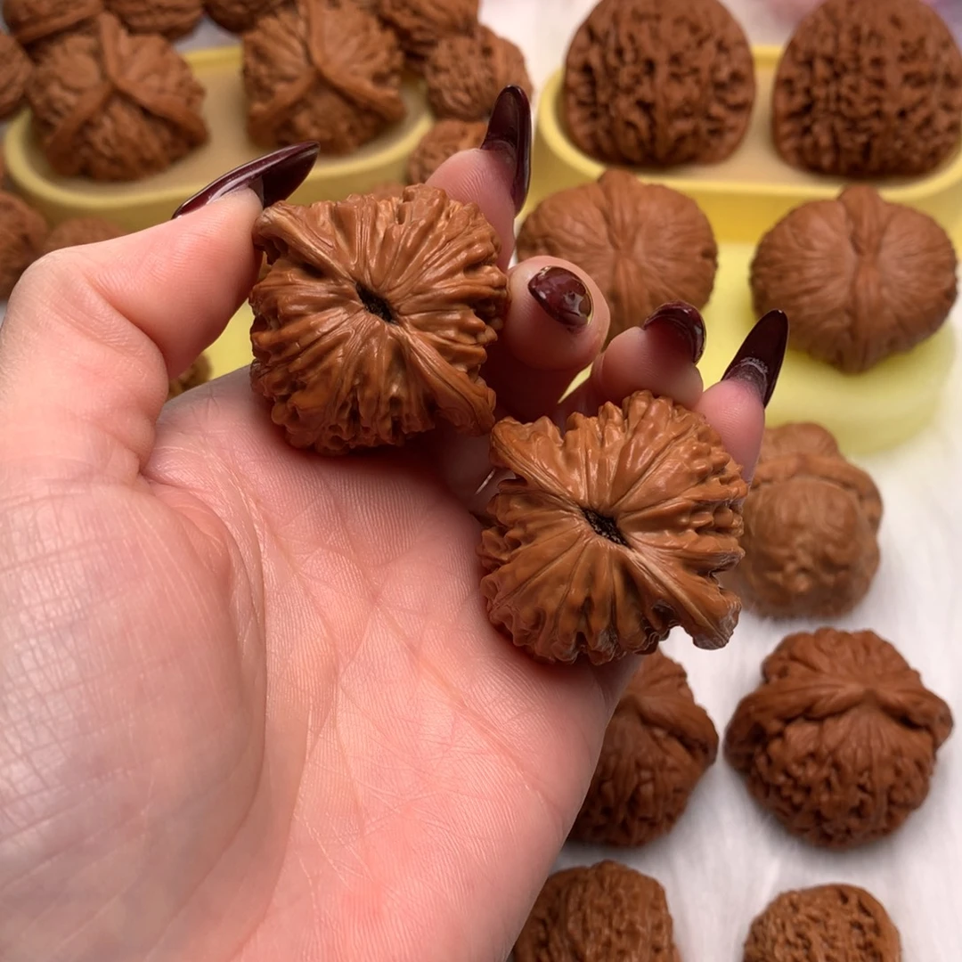 等***名把件文玩核桃38.5全品汉高楼