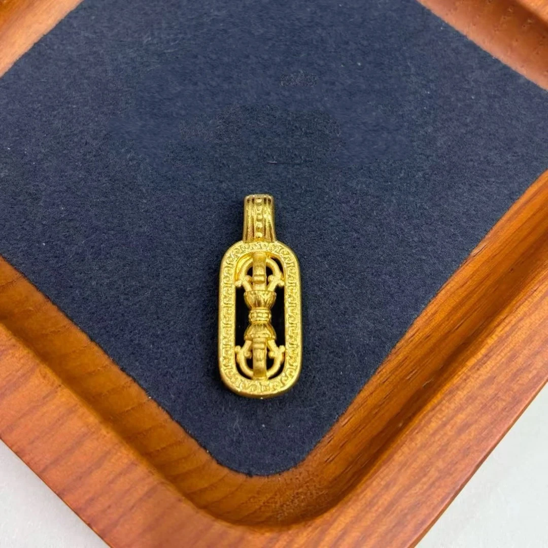 鑫佳合足金999大金刚杵WH1282