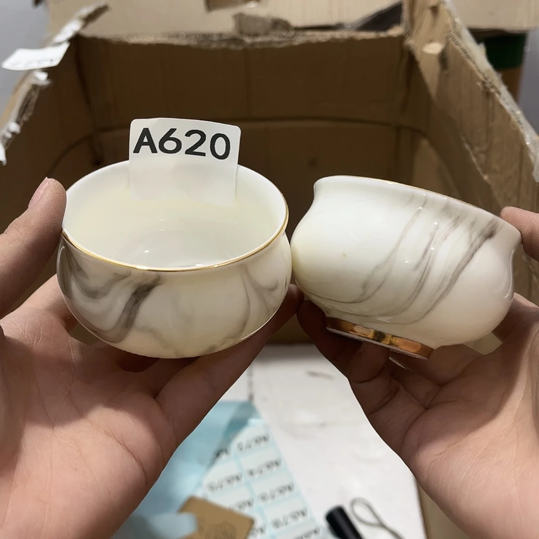 瓷片茶摆件工艺品摆件666