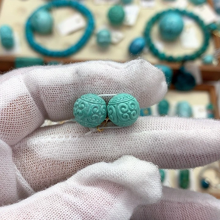 绿松石挂件未镶嵌