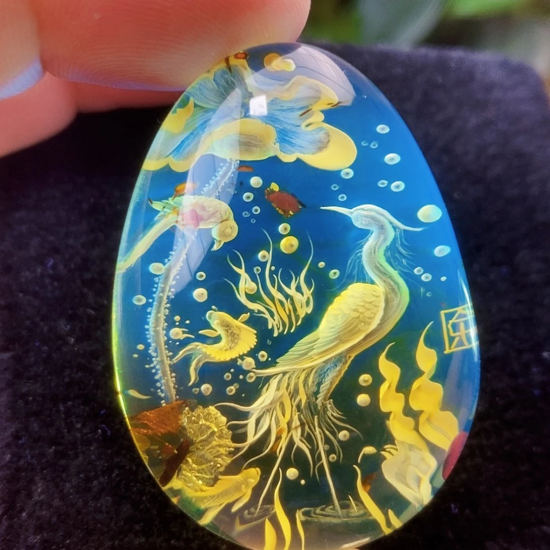 【闪购商品】金珀吊坠(不含链)未镶嵌