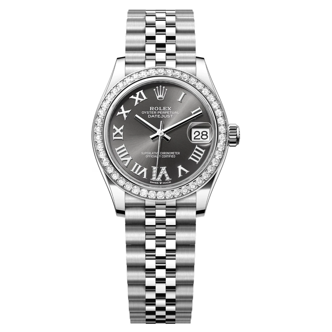 99新 Rolex/劳力士 女装日志型m278384rbr-0032原钻表/whp031794