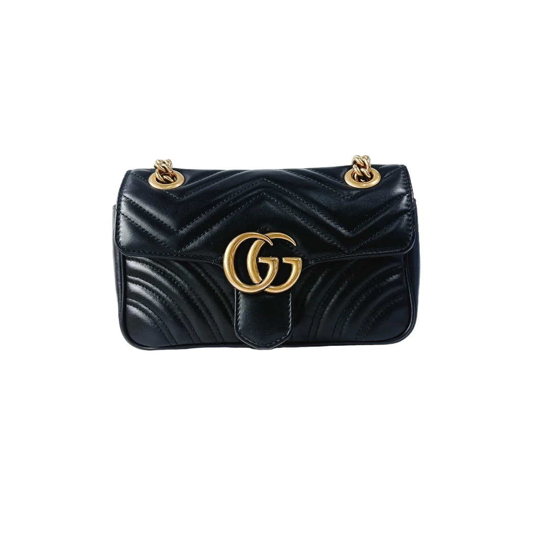 95新 古驰 安洁利严选GG Marmont/BK0163172 斜挎包