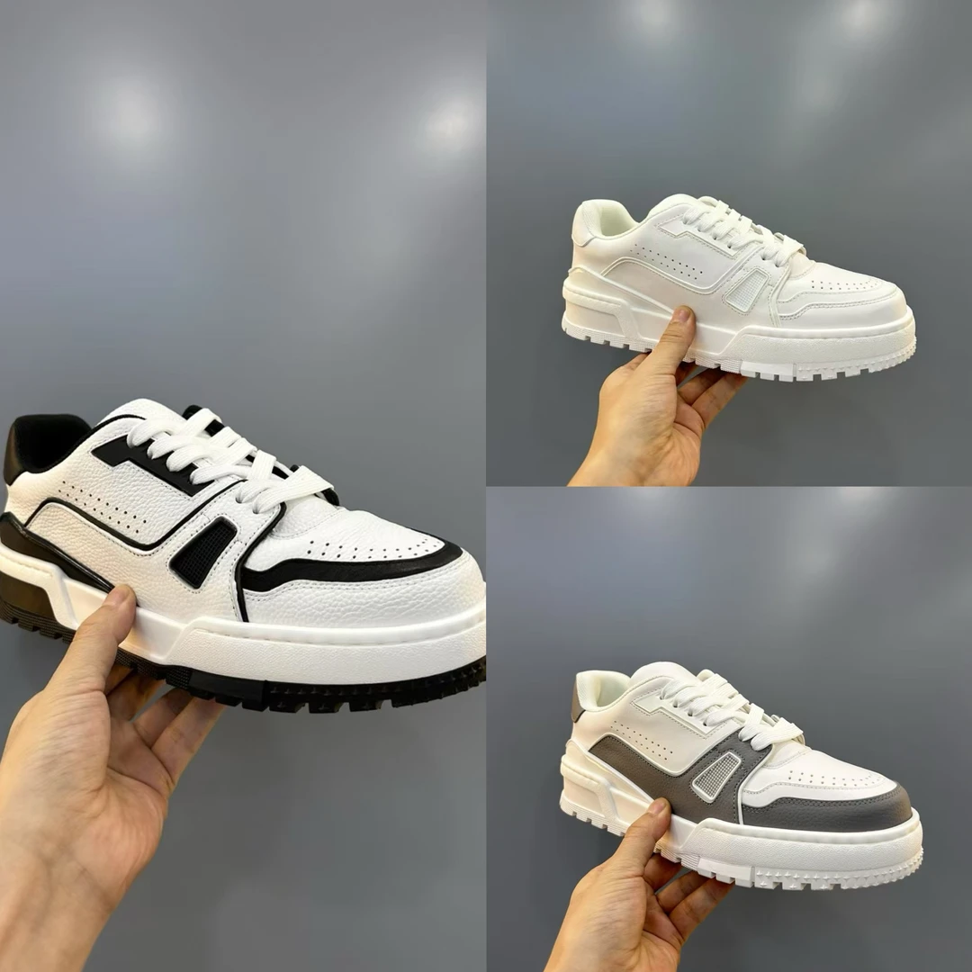 板鞋透气厚底休闲板鞋男士休闲鞋潮流运动系带夏季