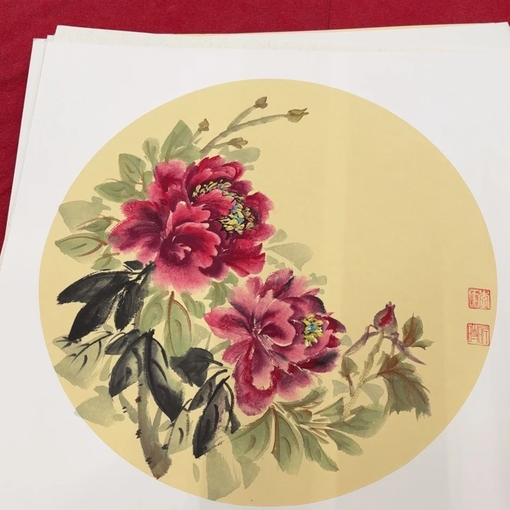 国画花鸟的翅膀和翅膀是