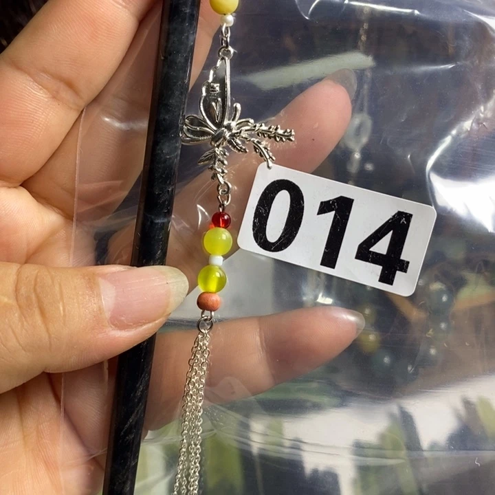 未镶嵌蛇纹石玉发饰