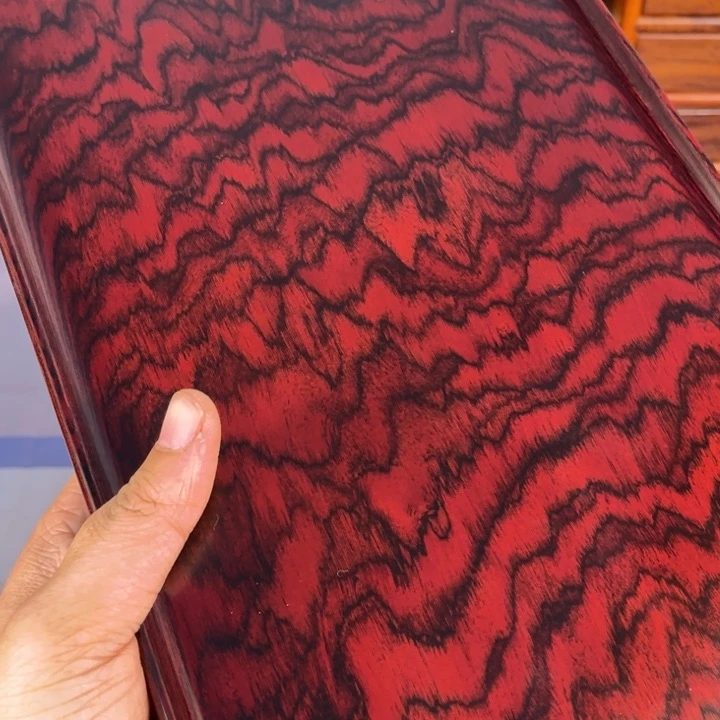 木红酸枝独板托盘