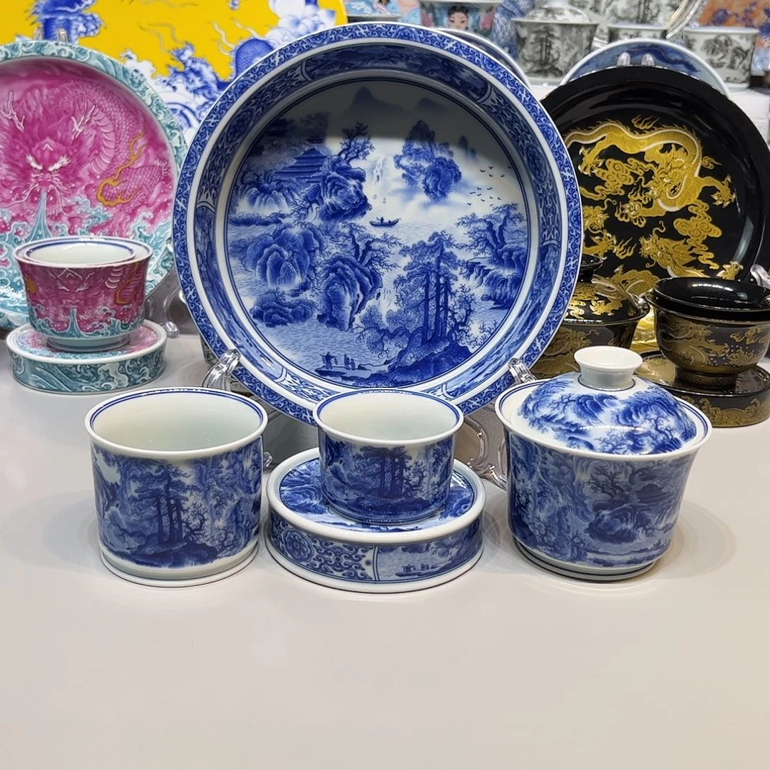 茶盏景德镇陶瓷艺术品
