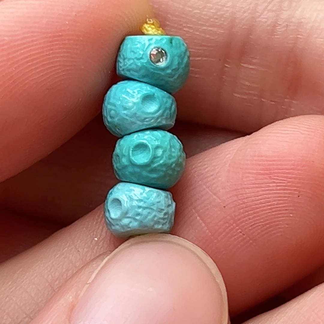 绿松石珠宝奇石未镶嵌