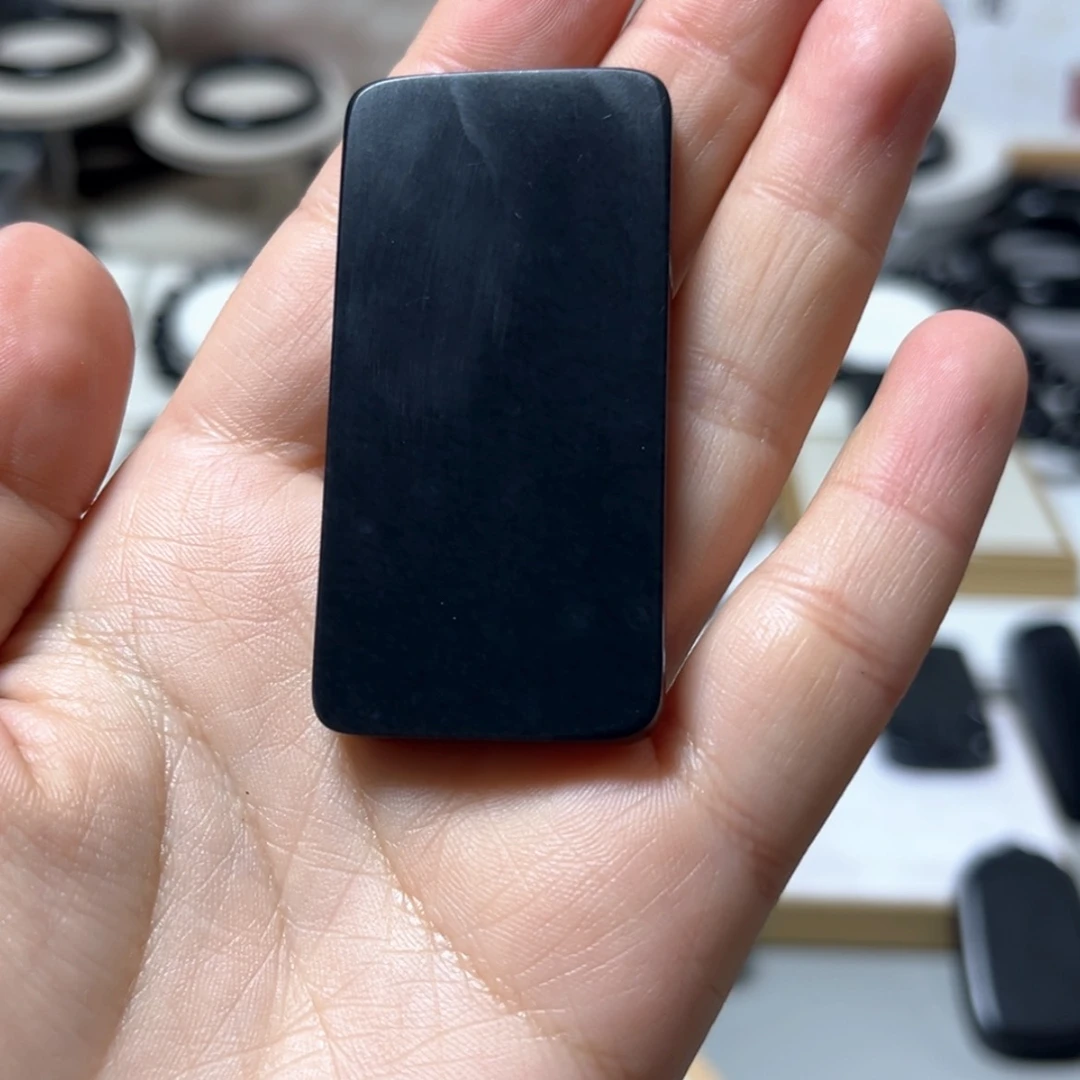 【闪购商品】和田玉（墨玉）30克左右钢板未镶嵌