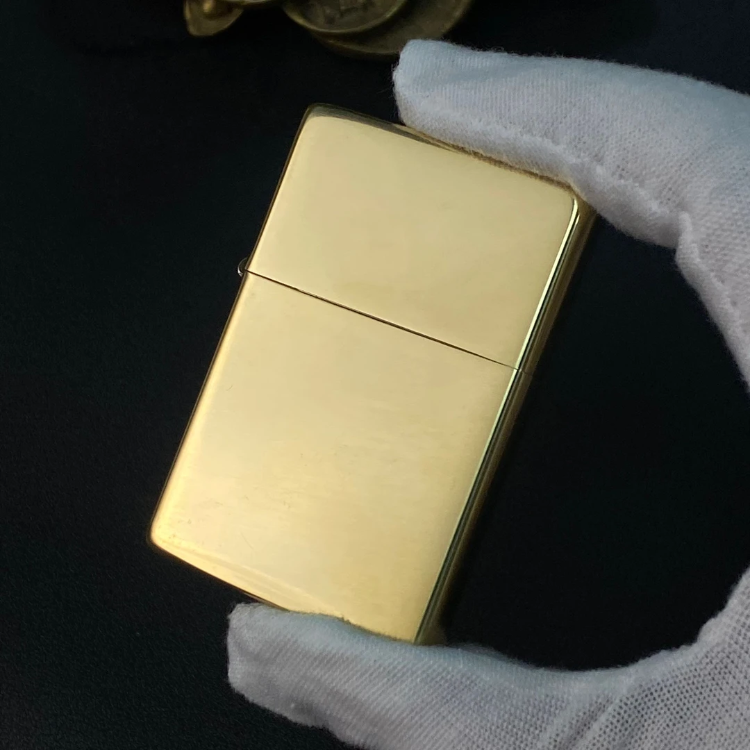 ZORRO佐罗ZC9超薄原铜黄铜光板煤油打火机正品金属怀旧秋水含睛