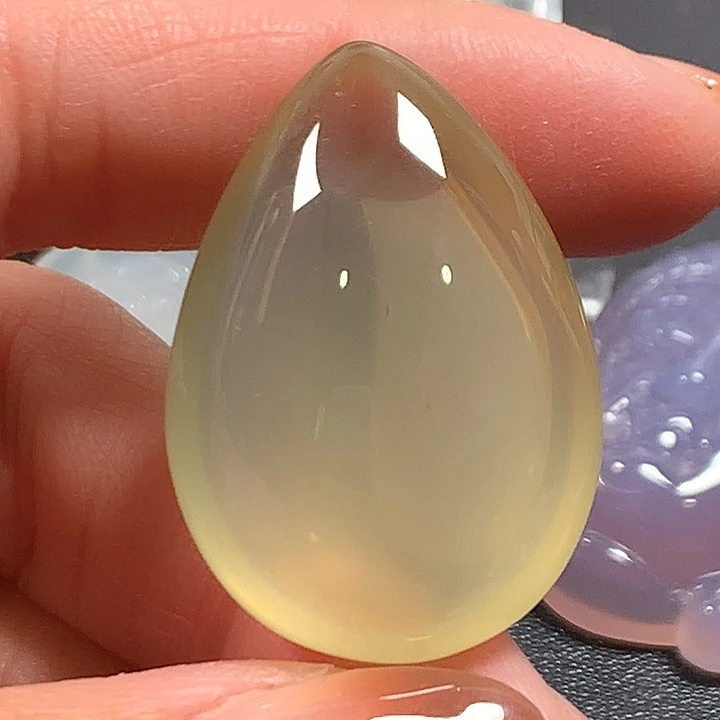 水晶吊坠(不含链)未镶嵌果*桃