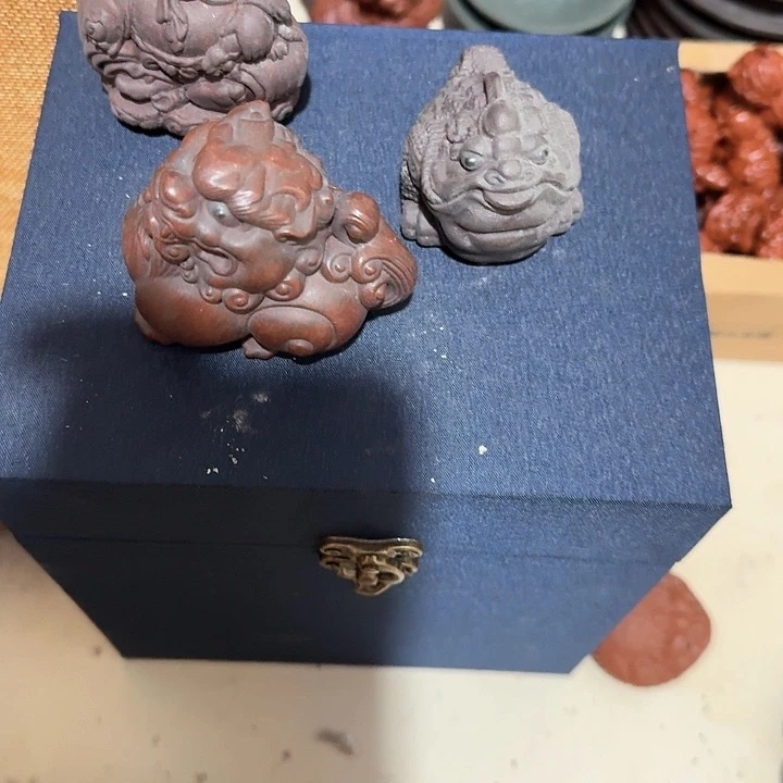 紫砂茶宠淡*雕塑瑕疵茶宠