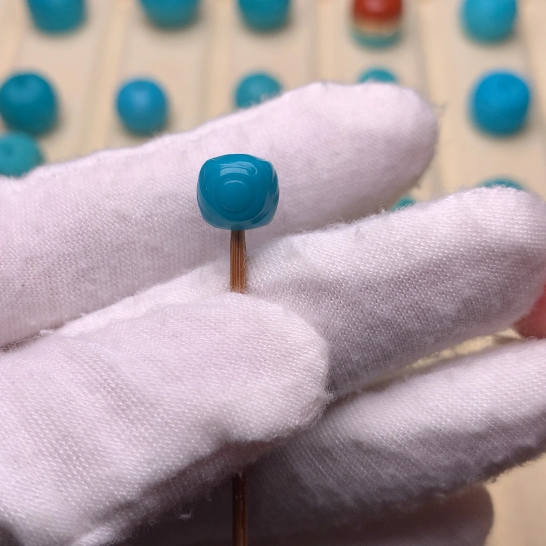 绿松石未镶嵌绿松石博古8.7