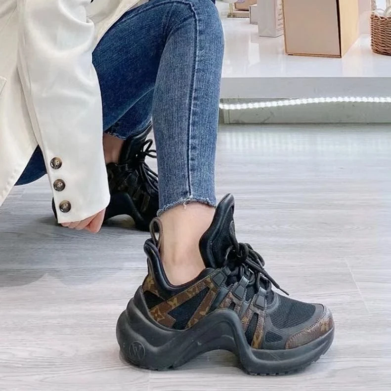95新/LV/路易威登/老爹鞋/36.5码/Xsp38808